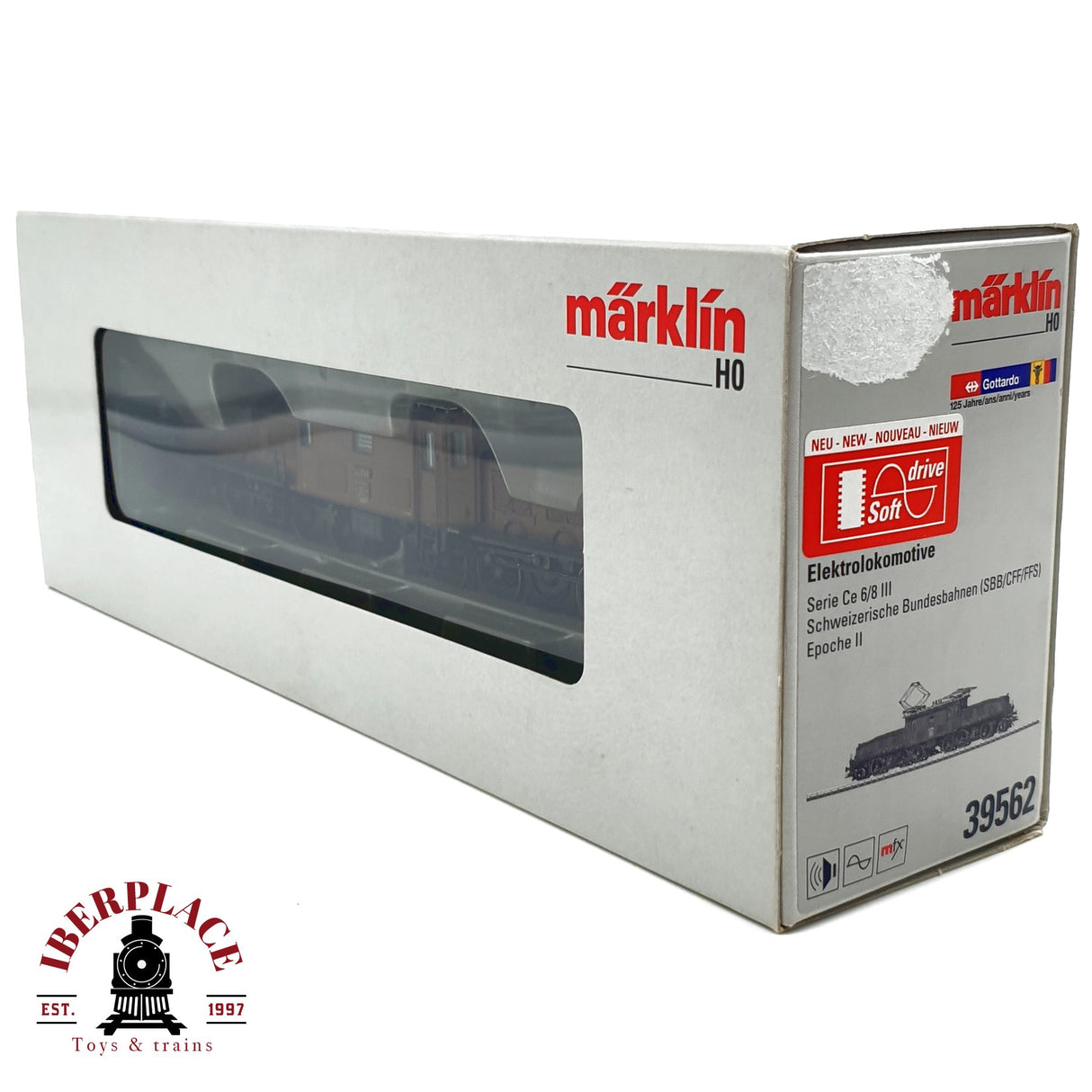 ♻️ Märklin 39562 Digital locomotora cocodrilo 14308 SBB Ep II H0 escala 1:87 R06