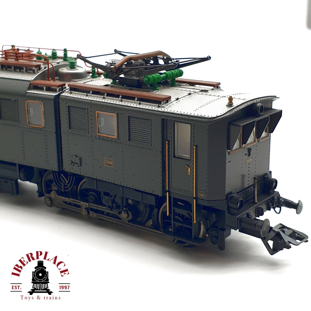 ♻️ Märklin 37196 Digital locomotora E91 104 DR Ep II H0 escala 1:87 R06