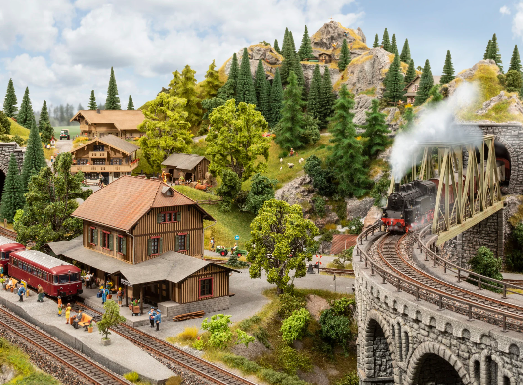 Noch 53605 Kit de ruta ferroviaria Easy-Track "Andreastal" H0 escala 1:87 ho 00