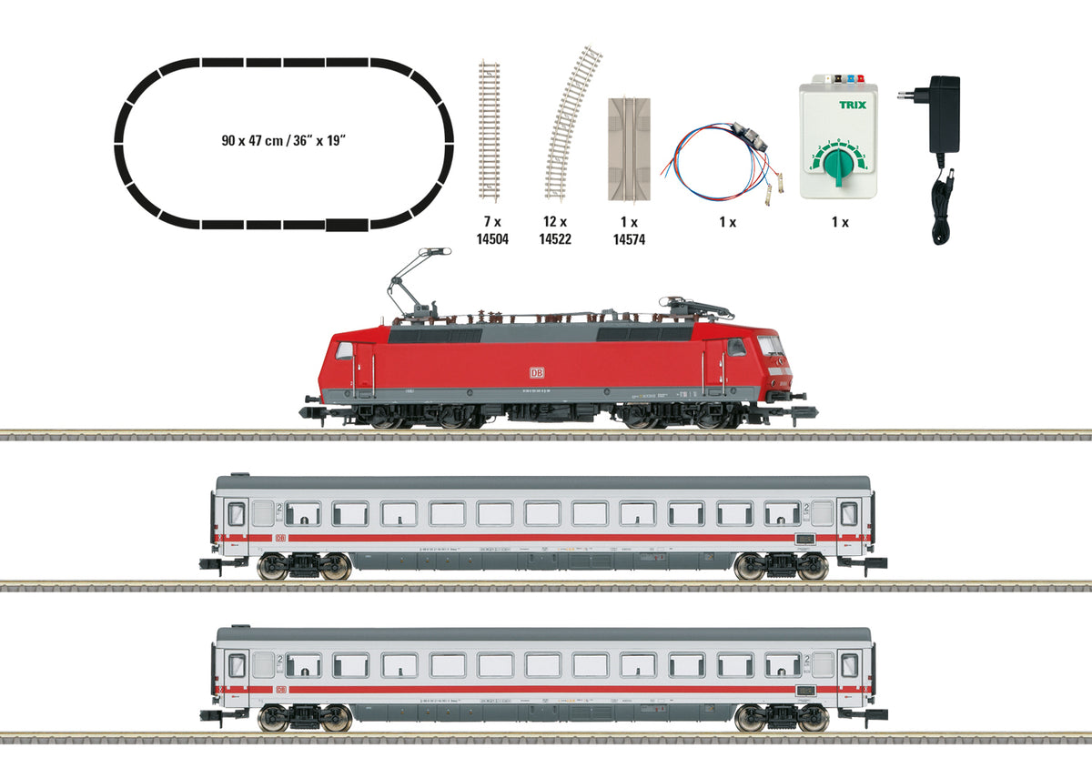 Minitrix 11150 – Set de iniciación InterCity – N 1:160 · Foto del fabricante
