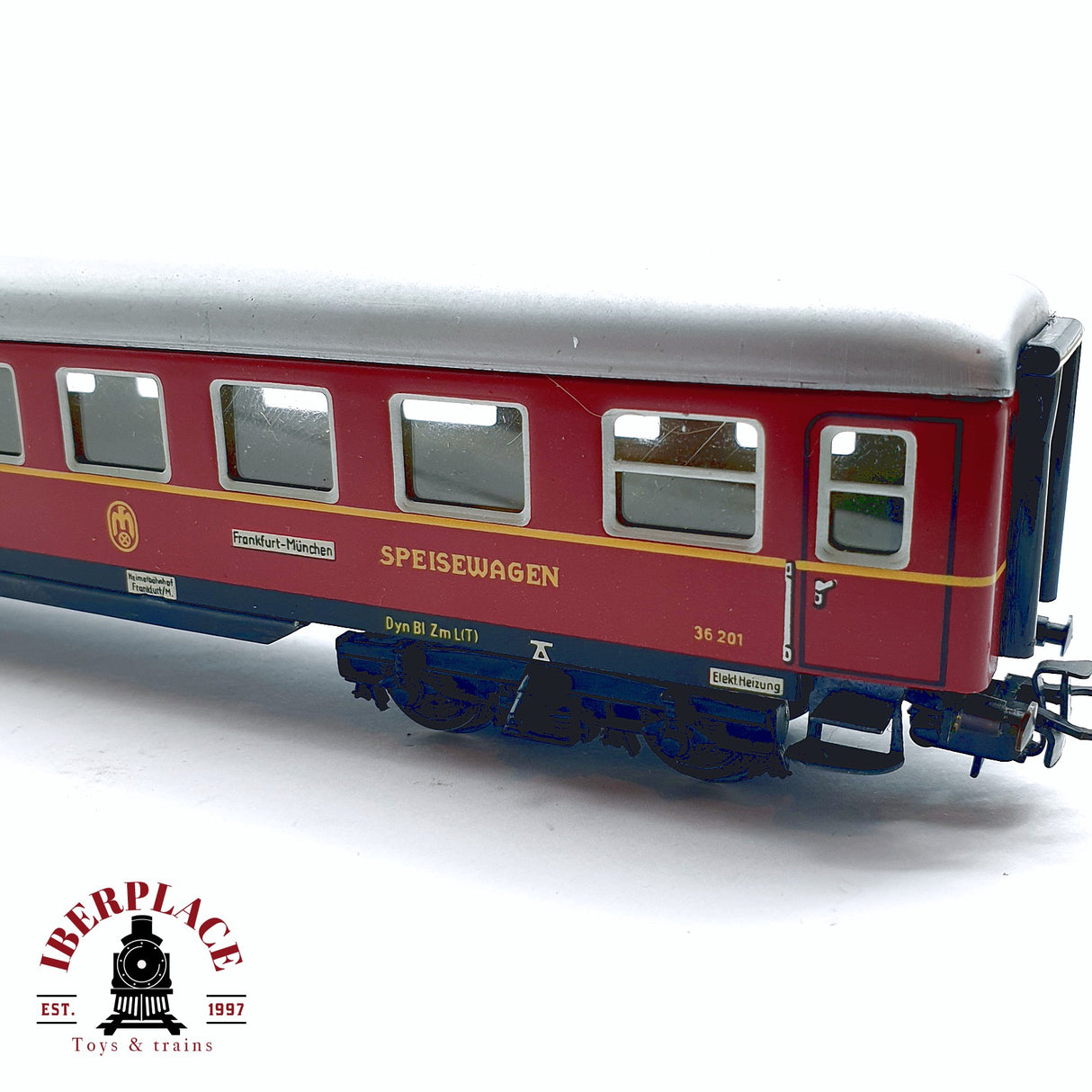 ♻️ 2da mano - Märklin vagón pasajeros DSG coche restaurante en metal H0 escala 1:87