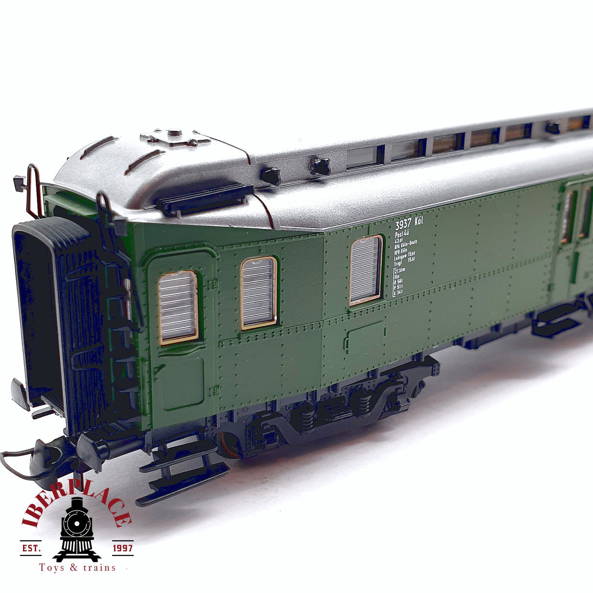 ♻️ 2da mano - Roco vagón correos Deutsche Bundespost H0 escala 1:87