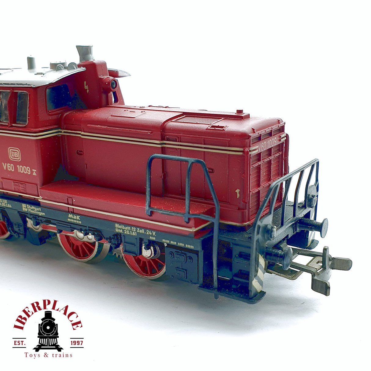 ♻️ 2da mano - AC Märklin 3065 Locomotora diesel DB V60 1009 H0 escala 1:87