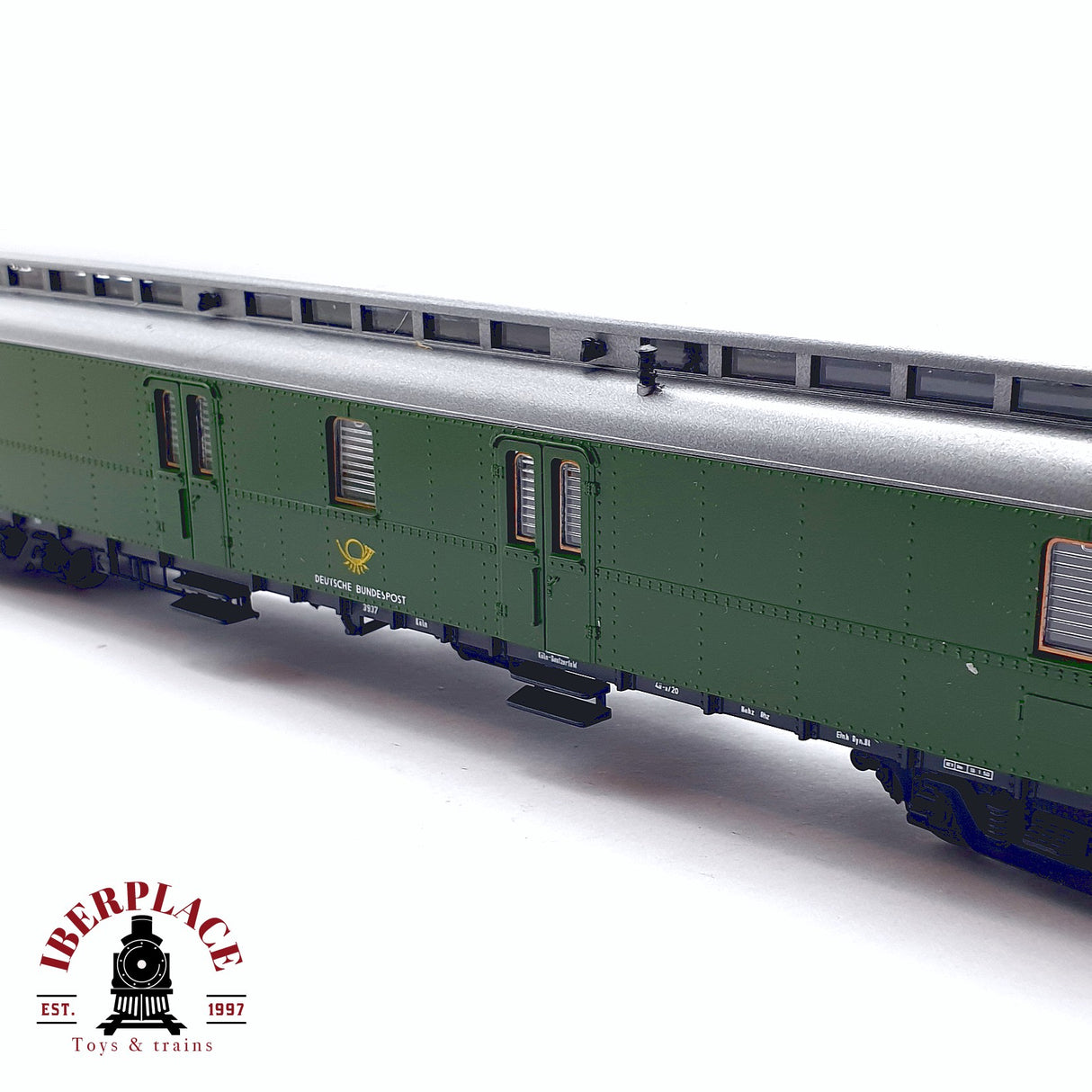 ♻️ 2da mano - Roco vagón correos Deutsche Bundespost H0 escala 1:87