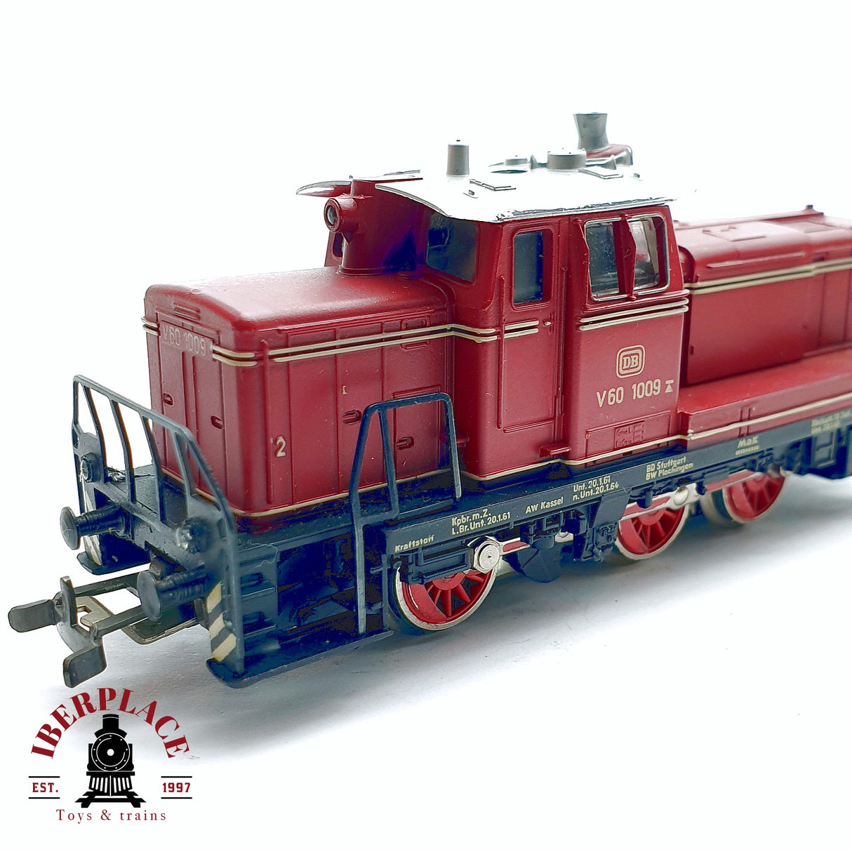 ♻️ 2da mano - AC Märklin 3065 Locomotora diesel DB V60 1009 H0 escala 1:87