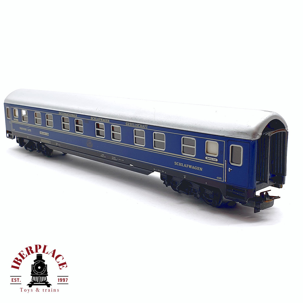 ♻️ 2da mano - Märklin vagón pasajeros grands express europeens coche cama en metal H0 escala 1:87