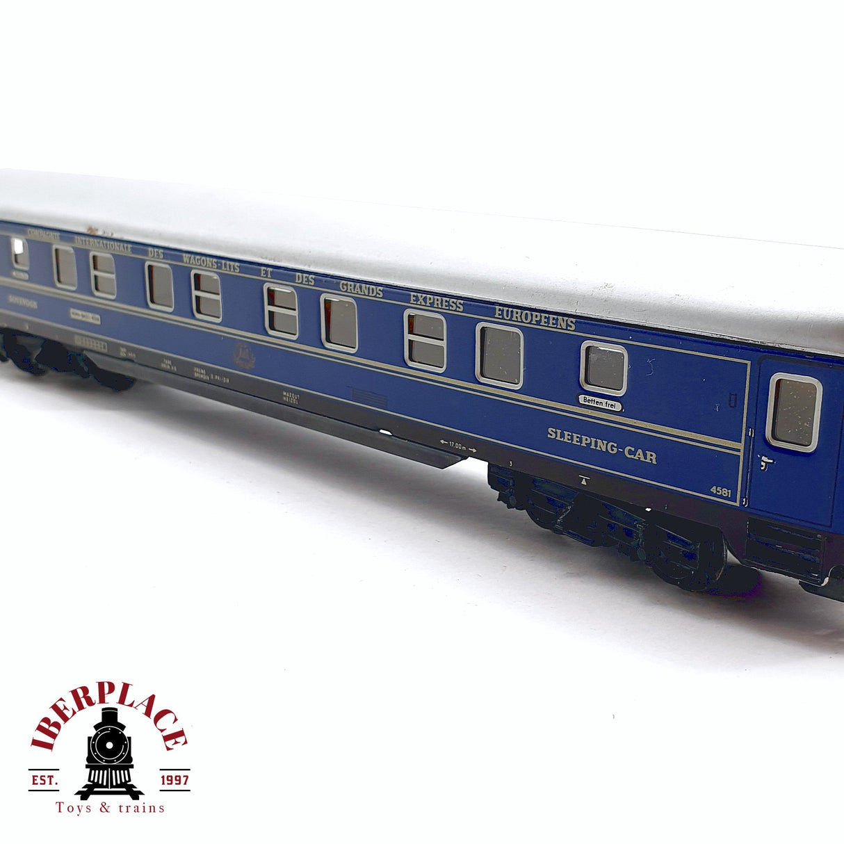 ♻️ 2da mano - Märklin vagón pasajeros grands express europeens coche cama en metal H0 escala 1:87