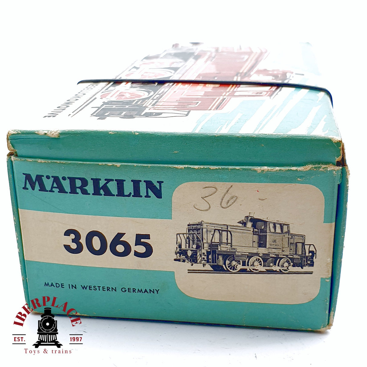 ♻️ 2da mano - AC Märklin 3065 Locomotora diesel DB V60 1009 H0 escala 1:87