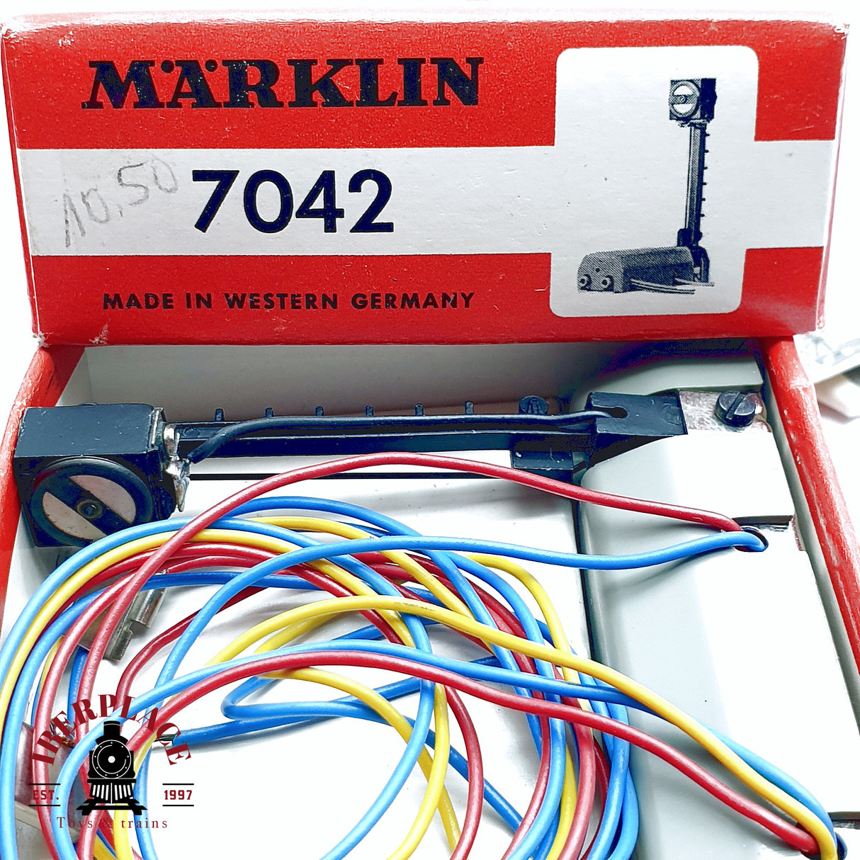 ♻️ 2da mano - Märklin 7042 Señal de bloqueo de vía - Sin Usar H0 escala 1:87 3/9