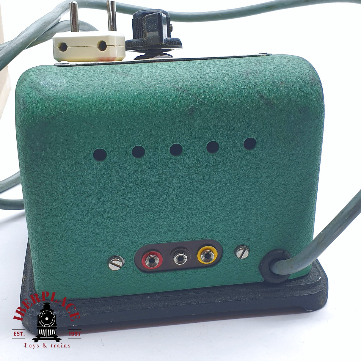 ♻️ 2da mano - Electrotren Transformador antiguo para decoración 80W automático H0 escala 1:87