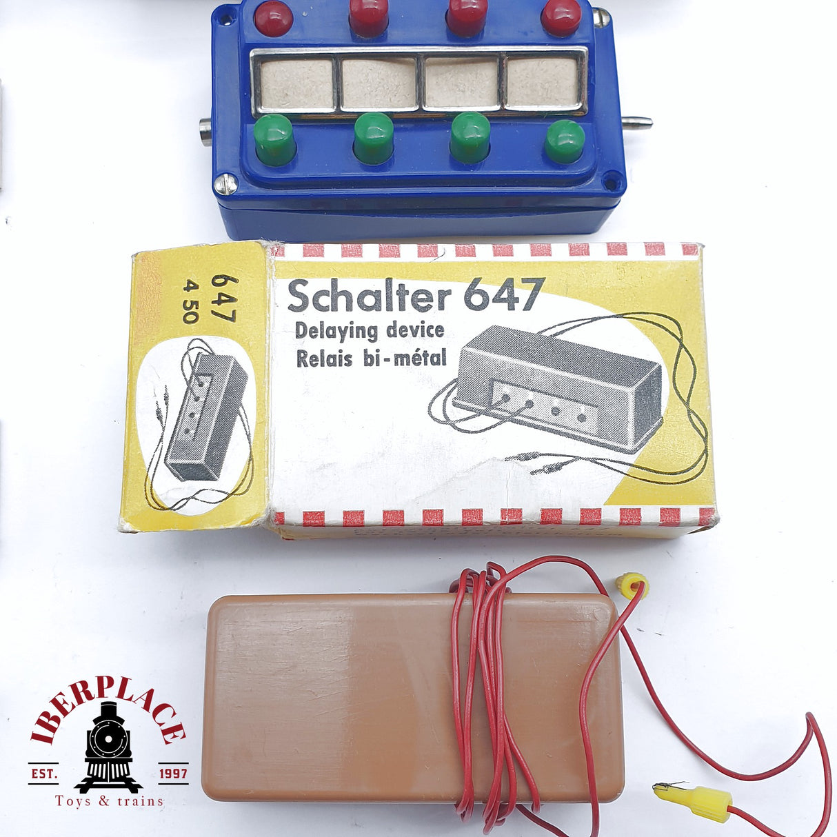 ♻️ 2da mano - Märklin 7x paneles de control H0 escala 1:87