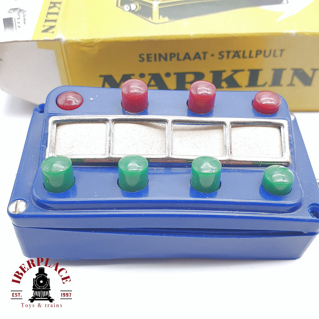 ♻️ 2da mano - Märklin 7x paneles de control H0 escala 1:87