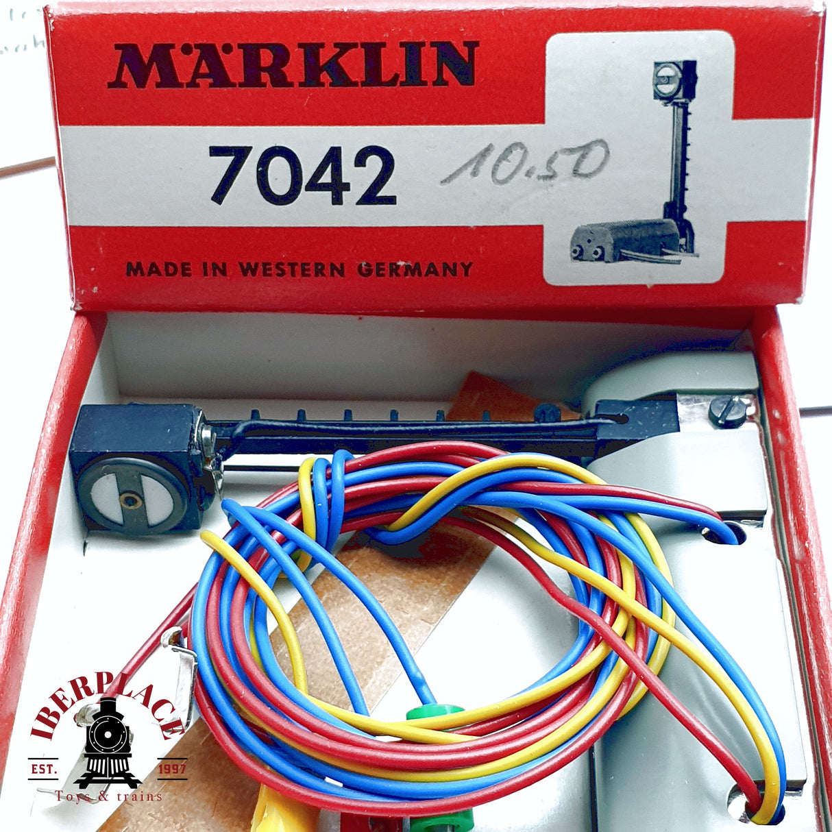 ♻️ 2da mano - Märklin 7042 Señal de bloqueo de vía - Sin Usar H0 escala 1:87 4/9