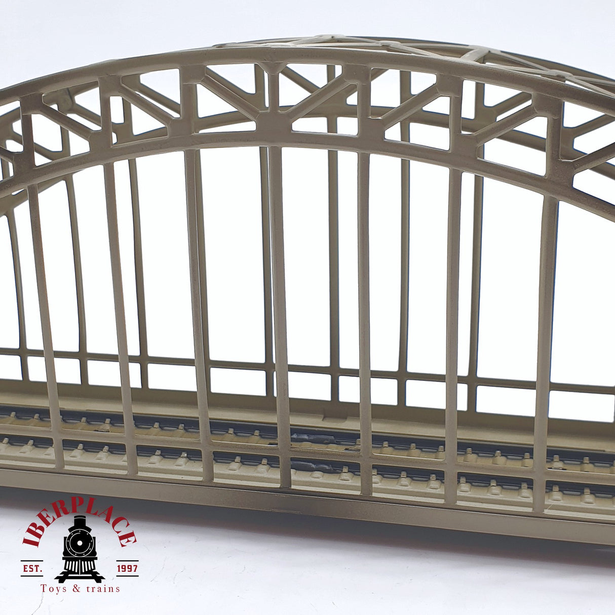 ♻️ 2da mano - Märklin 7163 Puente en arco de metal H0 escala 1:87