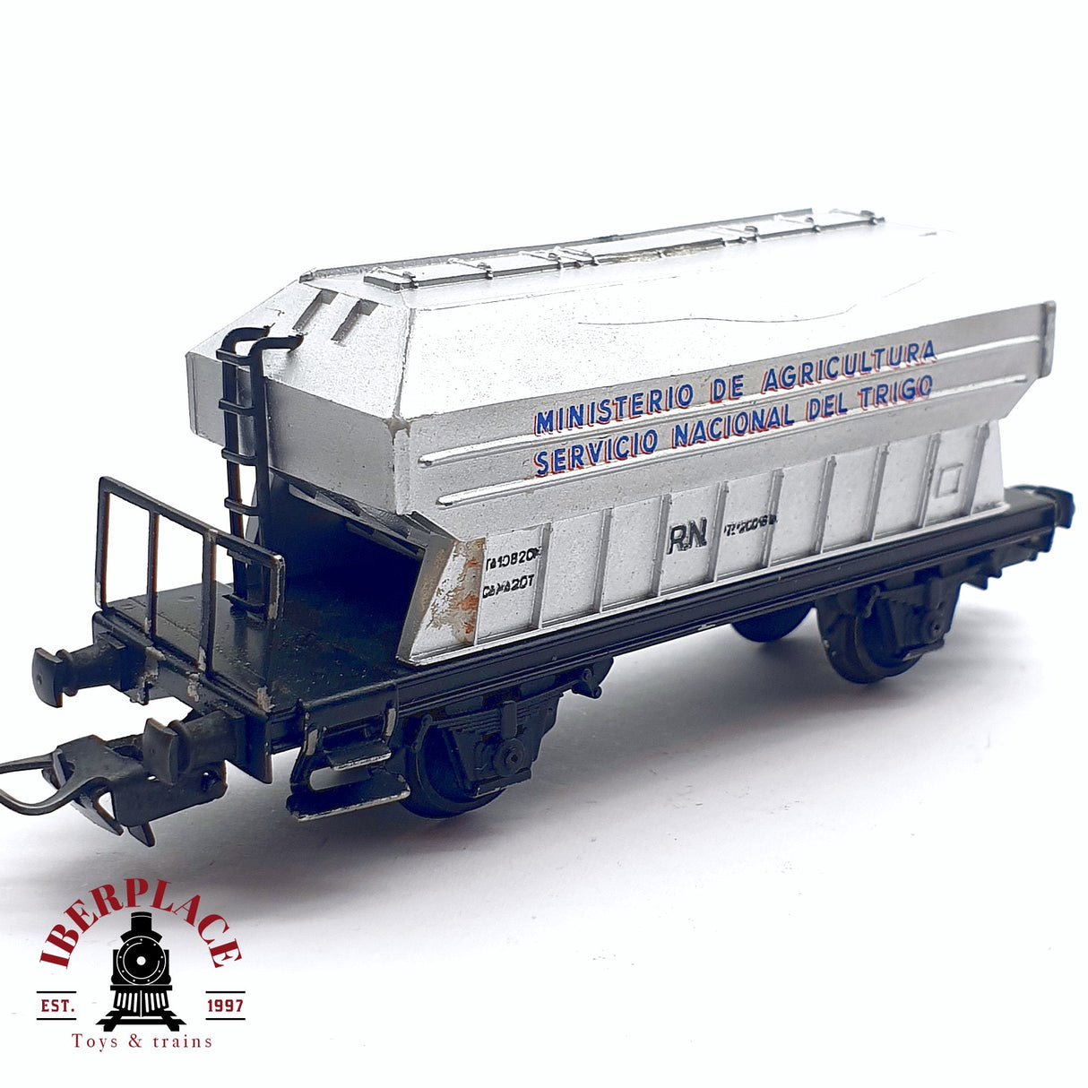 ♻️ 2da mano - DC Electrotren vagón ministerio de agricultura servicio del trigo RENFE H0 escala 1:87