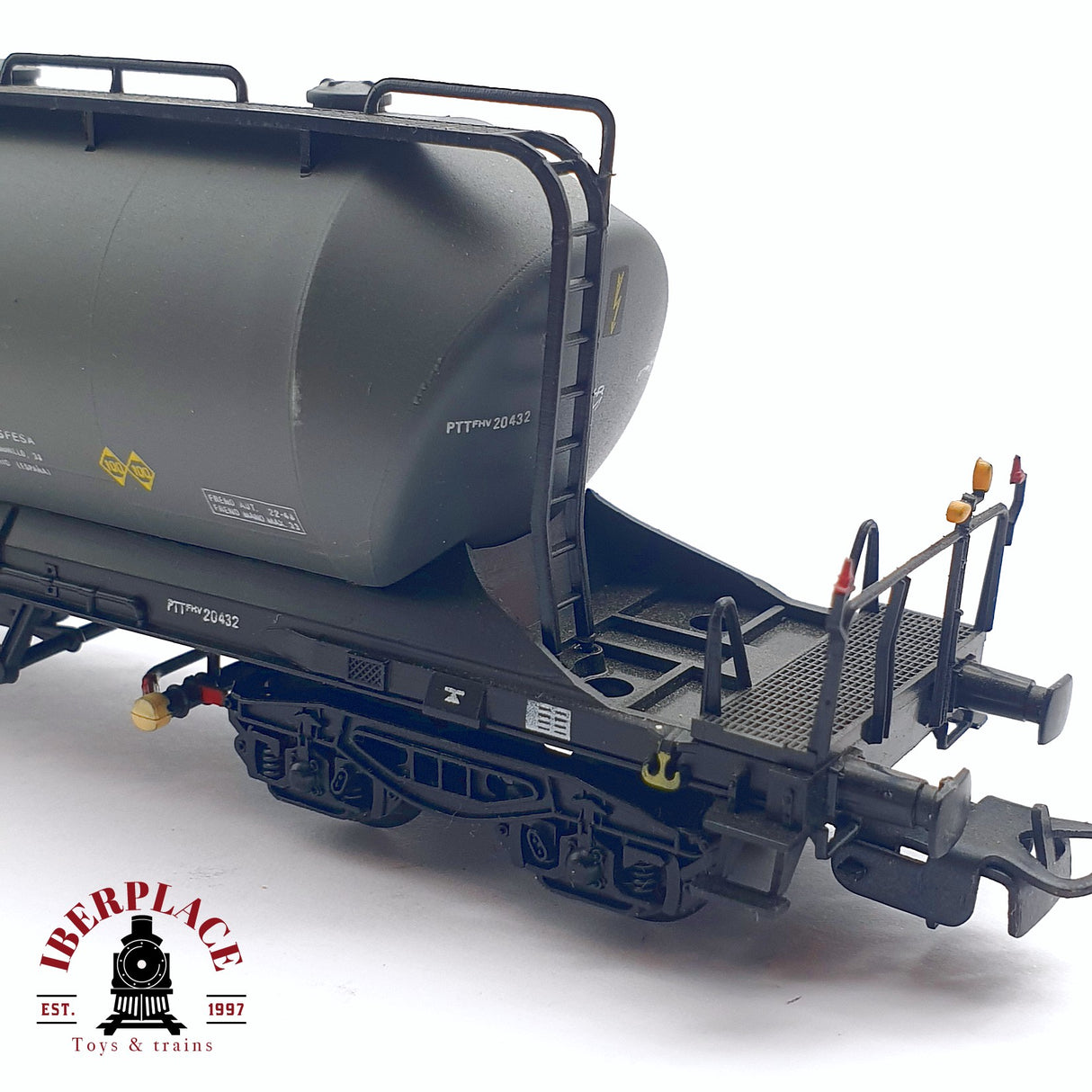 ♻️ 2da mano - DC Electrotren 5401 vagón transfesa RENFE 097 0133-9 H0 escala 1:87