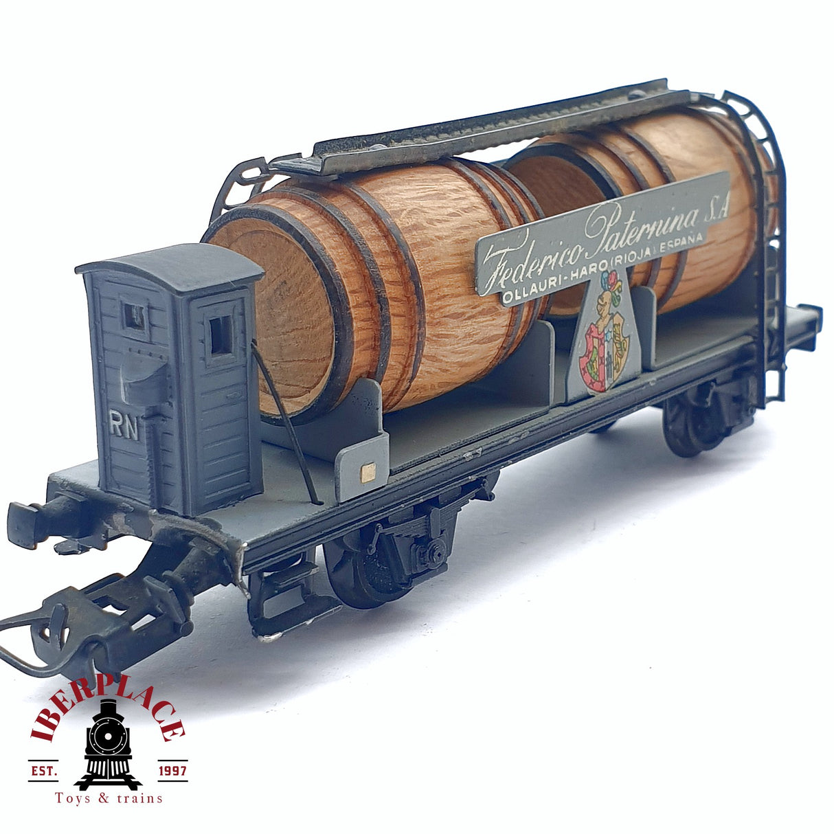 ♻️ 2da mano - DC Electrotren vagón Federico Paternina Rioja españa RENFE H0 escala 1:87