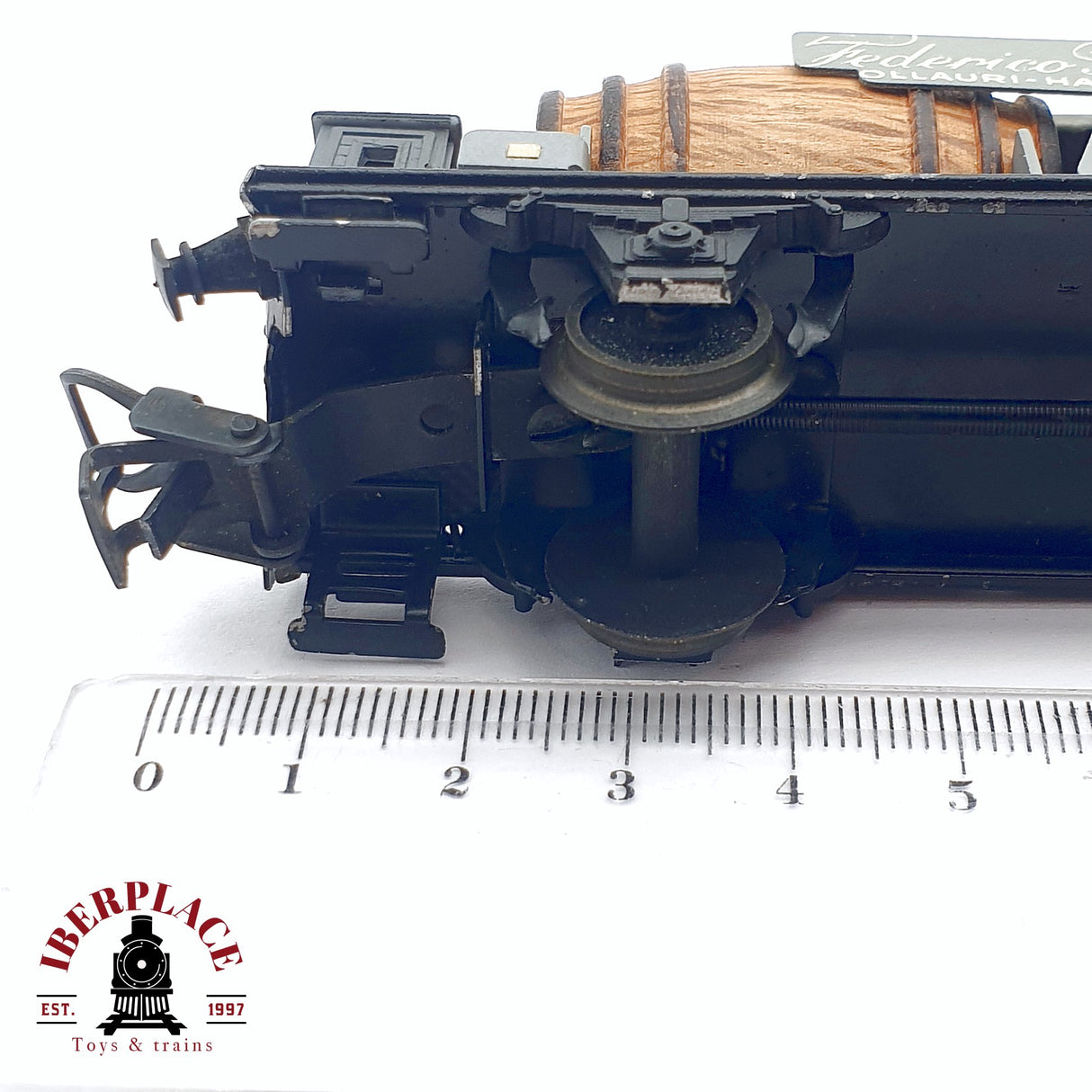 ♻️ 2da mano - DC Electrotren vagón Federico Paternina Rioja españa RENFE H0 escala 1:87