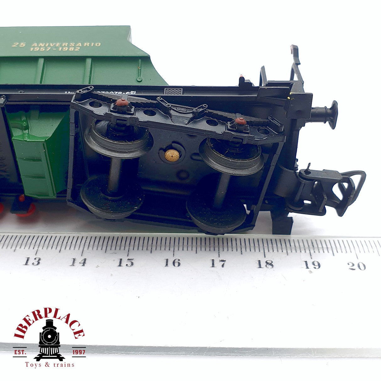 ♻️ 2da mano - DC Electrotren vagon tolva gonzalez 25 Aniversario 1957-1982 H0 escala 1:87