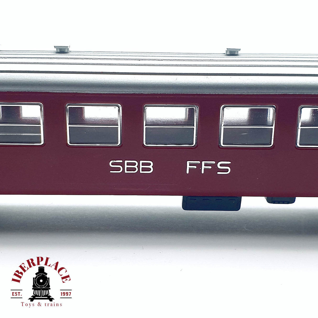 ♻️ 2da mano - DC Fleischmann 5131 vagón pasajeros restaurante SBB CFF 10136 H0 escala 1:87