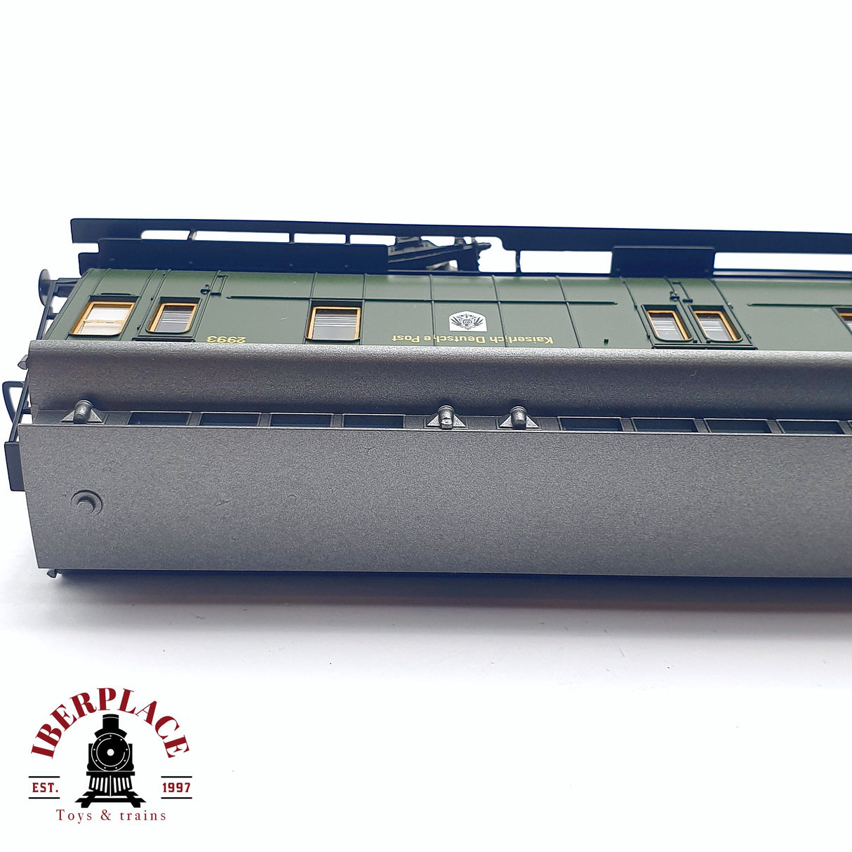 ♻️ 2da mano - DC Fleischmann 5803 vagón correos Kaiserlich Deutsche Post 2993 H0 escala 1:87