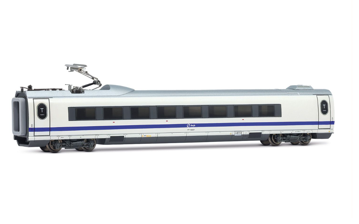 Arnold HN2611 tren de alta velocidad S-103, decoración azul/blanco original, ép. VI RENFE N escala 1:160