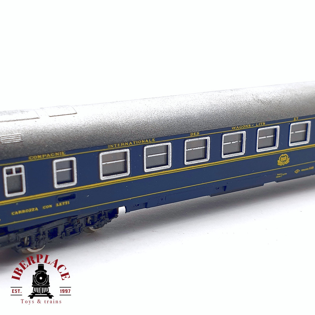 ♻️ 2da mano - Atlas 2686 vagón pasajeros coches cama express Europeens N escala 1:160