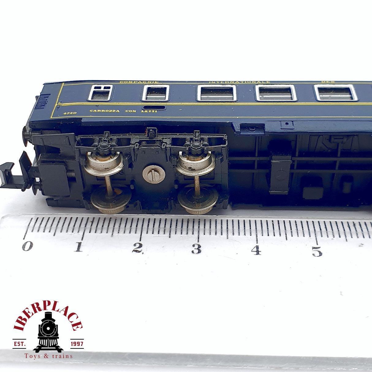 ♻️ 2da mano - Atlas 2686 vagón pasajeros coches cama express Europeens N escala 1:160