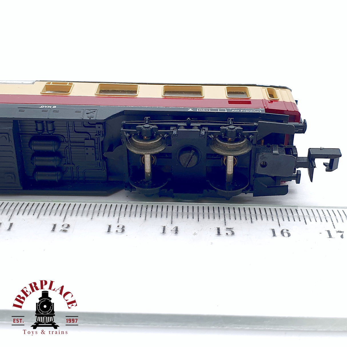 ♻️ 2da mano - Arnold 0326F vagón pasajeros clase 2 DB techo panorámico N escala 1:160