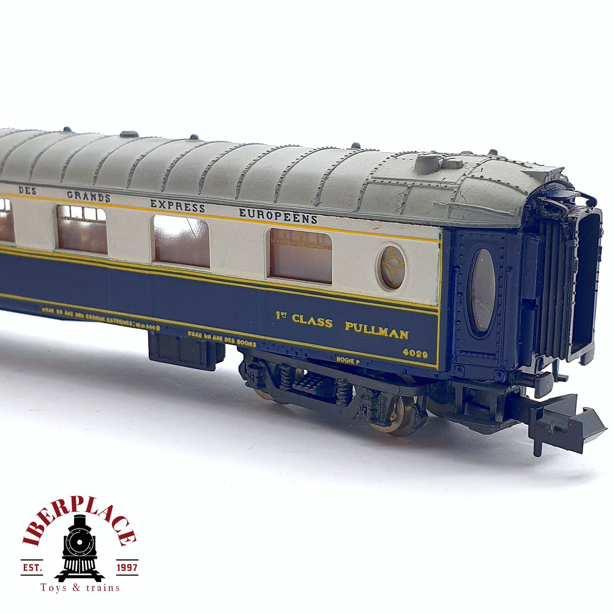 ♻️ 2da mano - Rivarossi 9592 vagón pasajeros Pullman clase 1 grand Express Europeens N escala 1:160