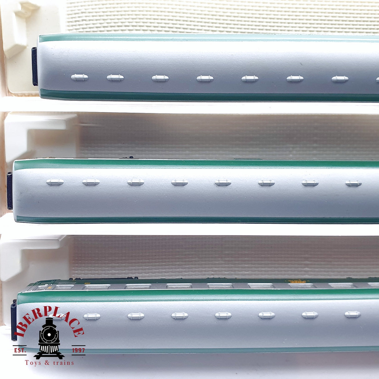 ♻️ 2da mano - 3x Fleischmann 8152 8151 8193 vagones pasajeros SNCF N escala 1:160