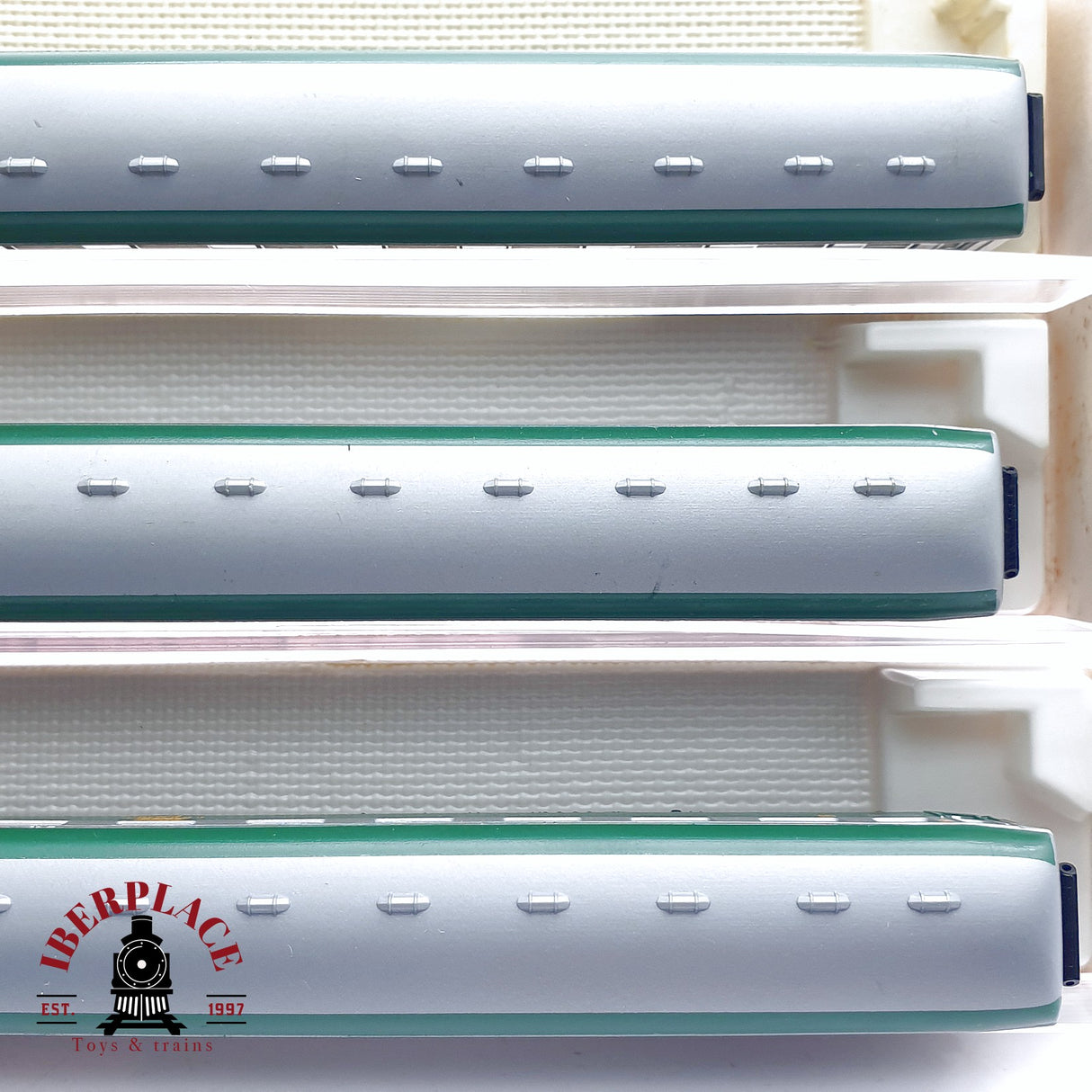 ♻️ 2da mano - 3x Fleischmann 8152 8151 8193 vagones pasajeros SNCF N escala 1:160