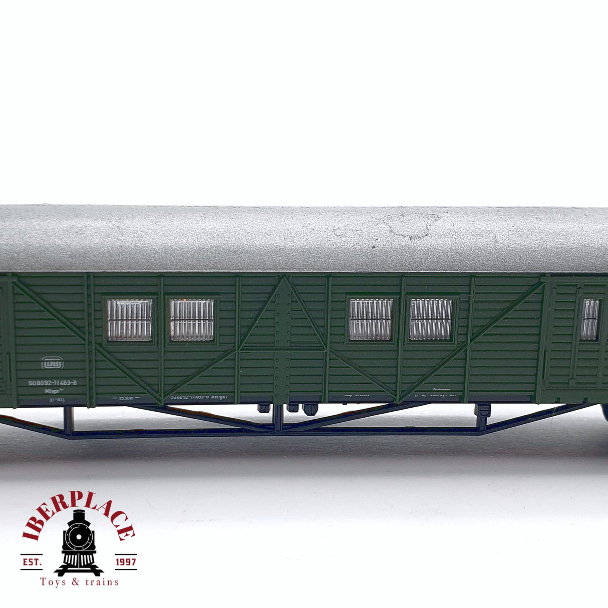 ♻️ 2da mano - Roco 02370A vagón equipajes y mercancias DB N escala 1:160