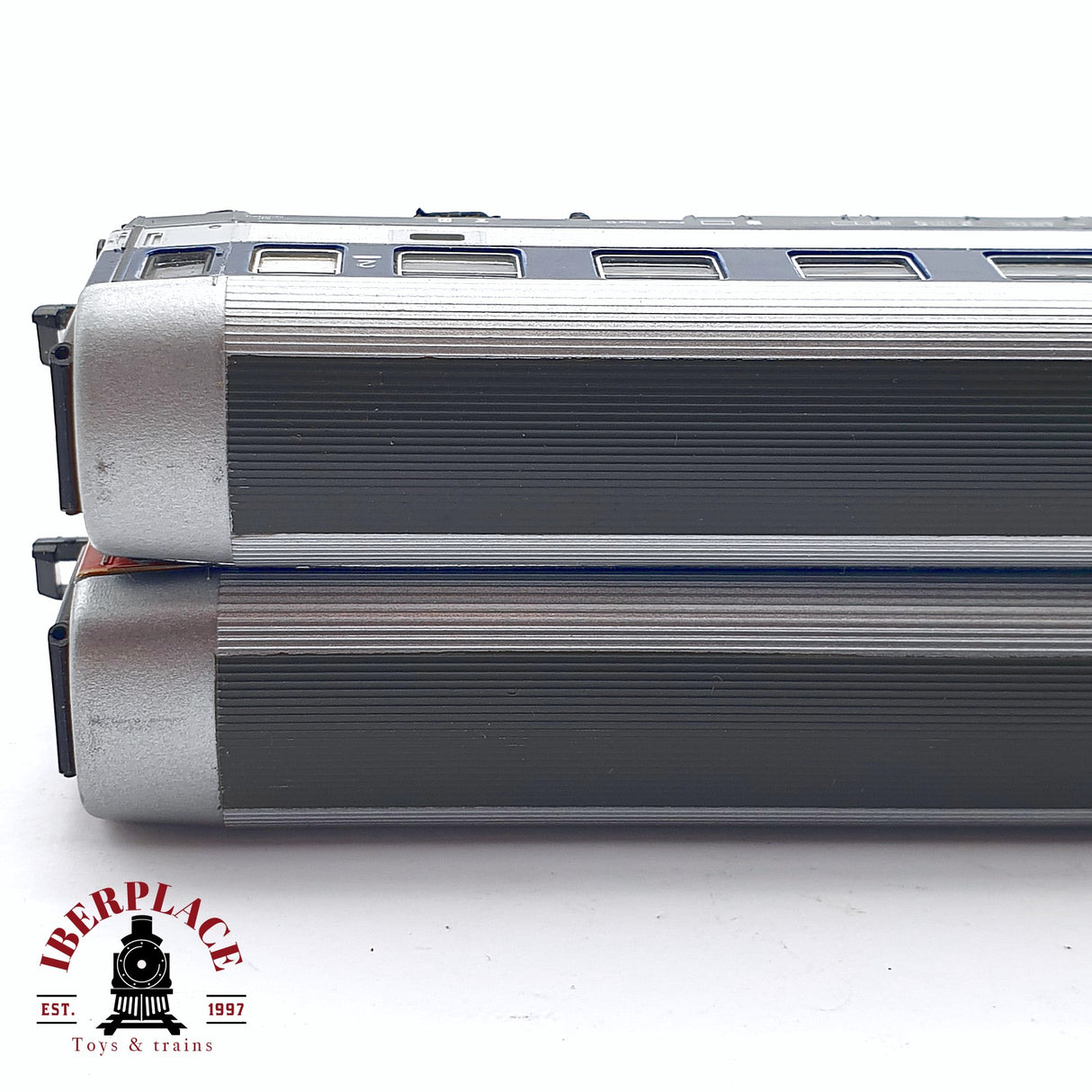 ♻️ 2da mano - 2x Fleischmann vagones pasajeros, restaurante DB 1-2 clase N escala 1:160