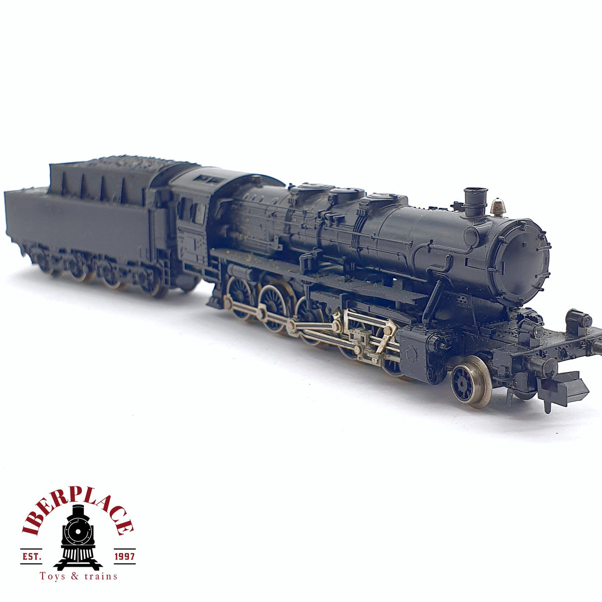 ♻️ 2da mano - Fleischmann Locomotora de vapor para restaurar SNCF 208 N escala 1:160