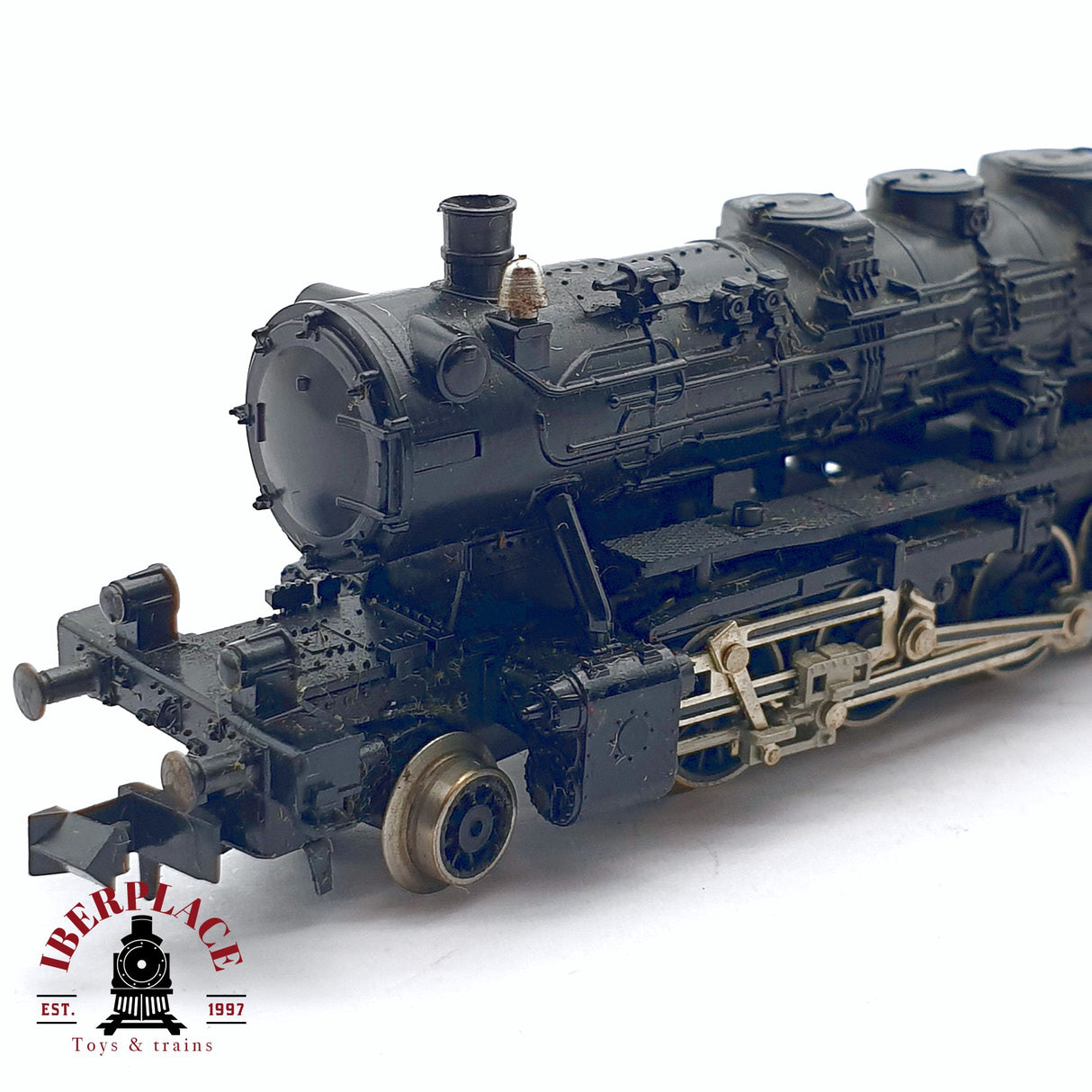 ♻️ 2da mano - Fleischmann Locomotora de vapor para restaurar SNCF 208 N escala 1:160