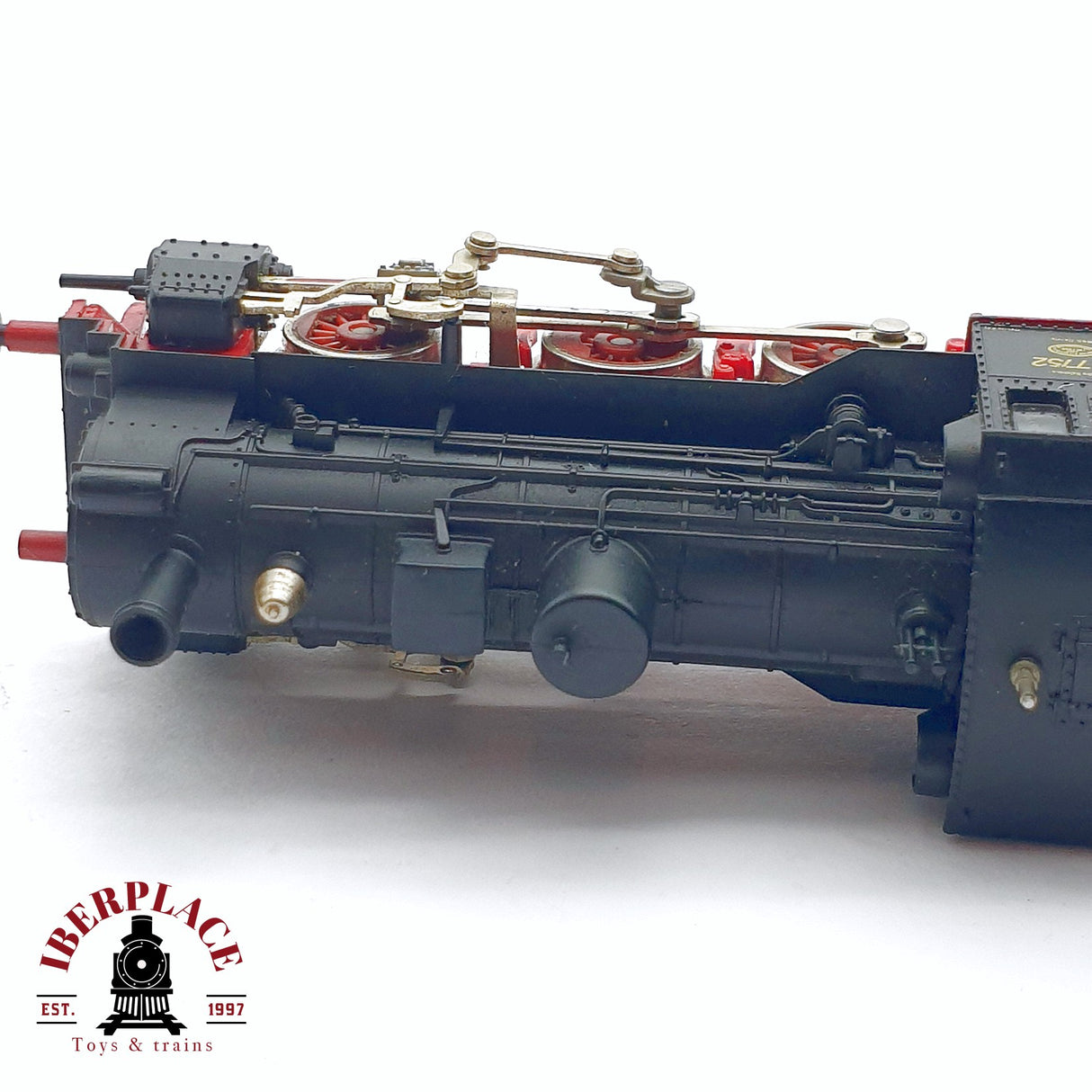 ♻️ 2da mano - Fleischmann Locomotora de vapor 537752 Negra para restaurar N escala 1:160