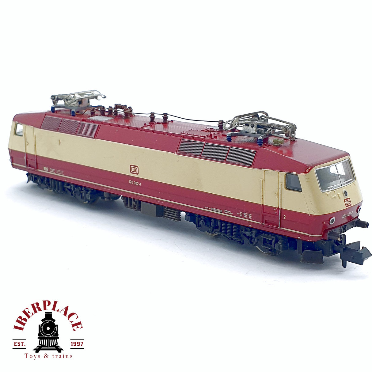 ♻️ 2da mano - Fleischmann Locomotora eléctrica DB 120 002-1 N escala 1:160
