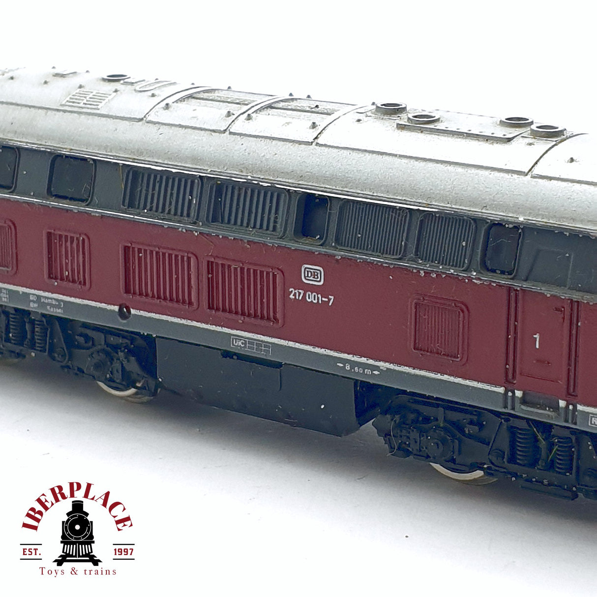 ♻️ 2da mano - Arnold Rápido Locomotora diesel DB 217 001-7 para piezas N escala 1:160