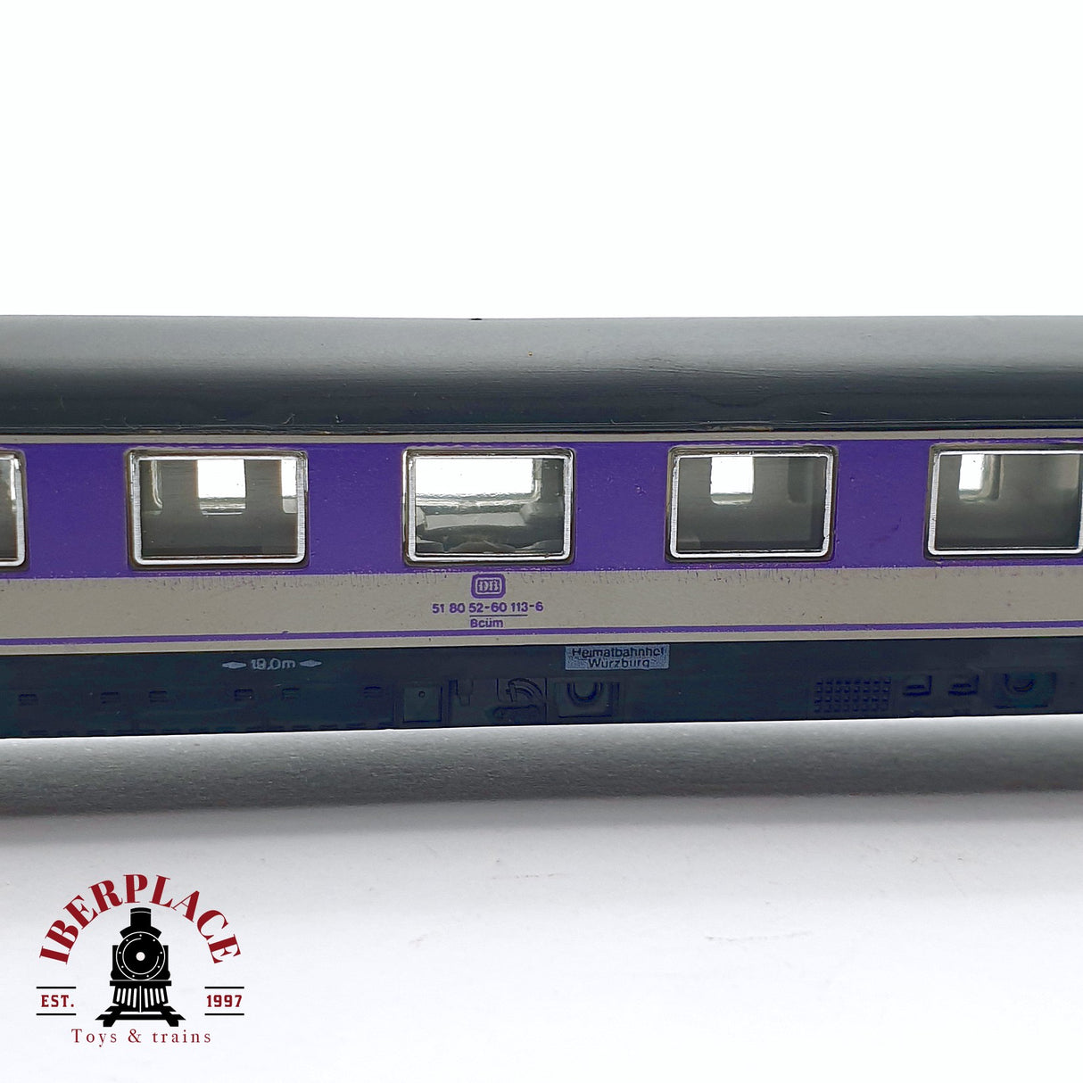 ♻️ 2da mano - Arnold Rápido vagón pasajeros DB clase 2 N escala 1:160