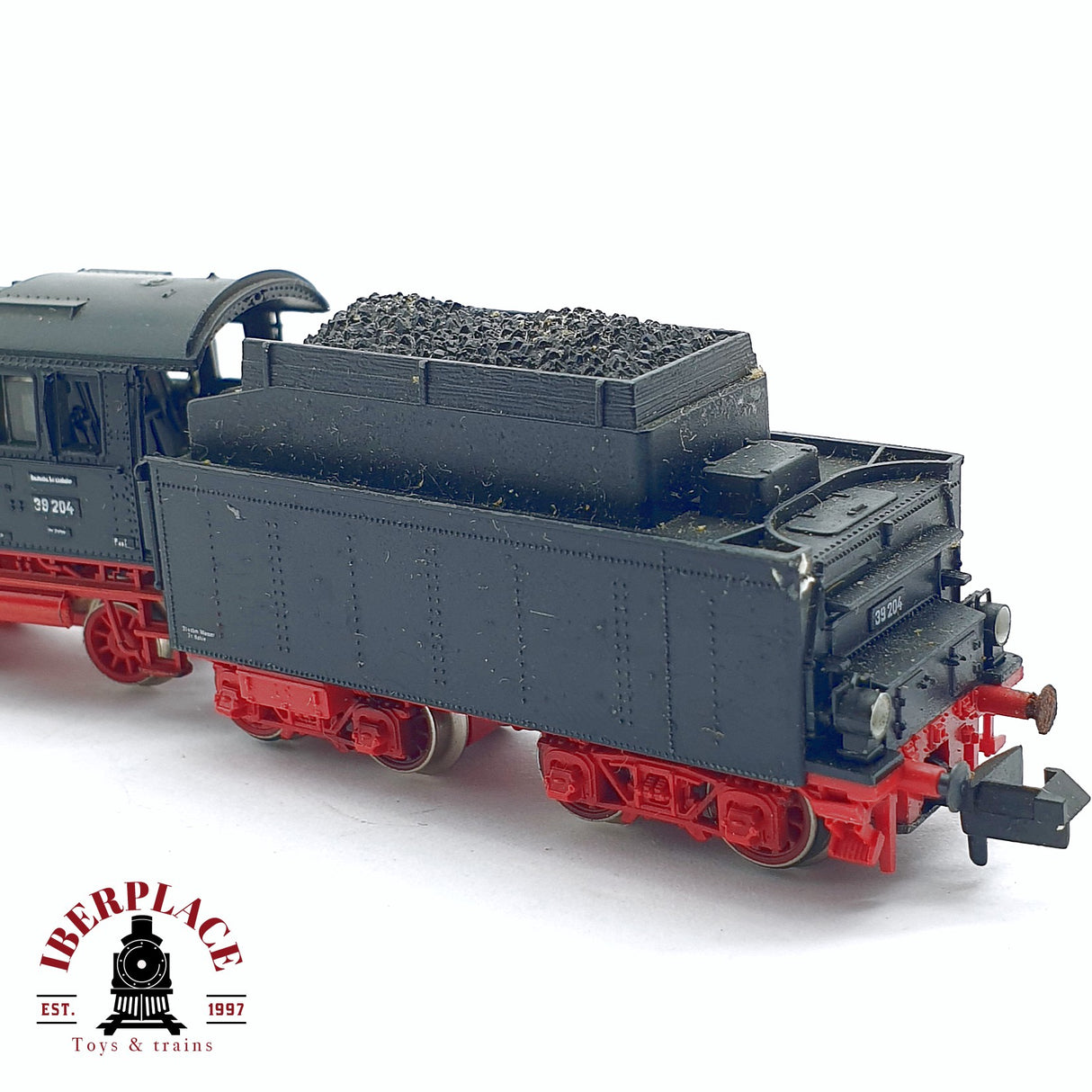 ♻️ 2da mano - Fleischmann Locomotora de vapor 39 204 DB N escala 1:160
