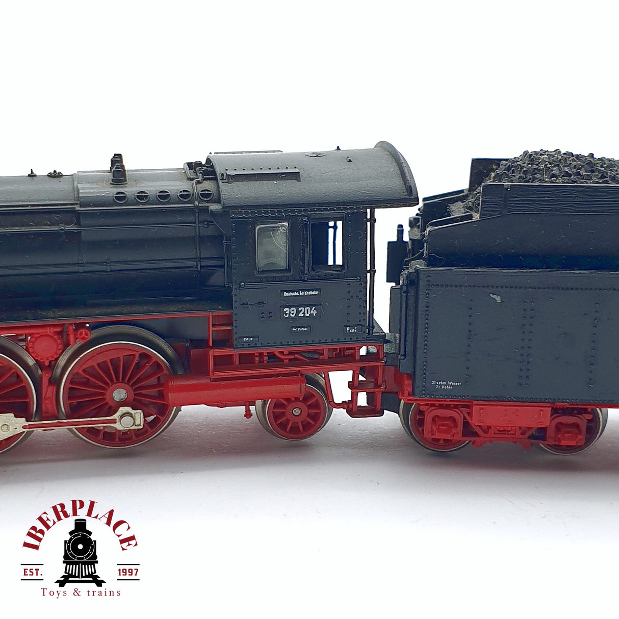 ♻️ 2da mano - Fleischmann Locomotora de vapor 39 204 DB N escala 1:160