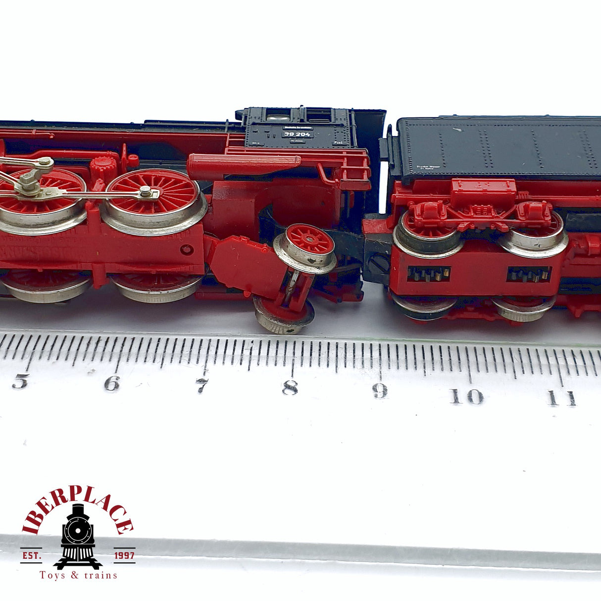 ♻️ 2da mano - Fleischmann Locomotora de vapor 39 204 DB N escala 1:160