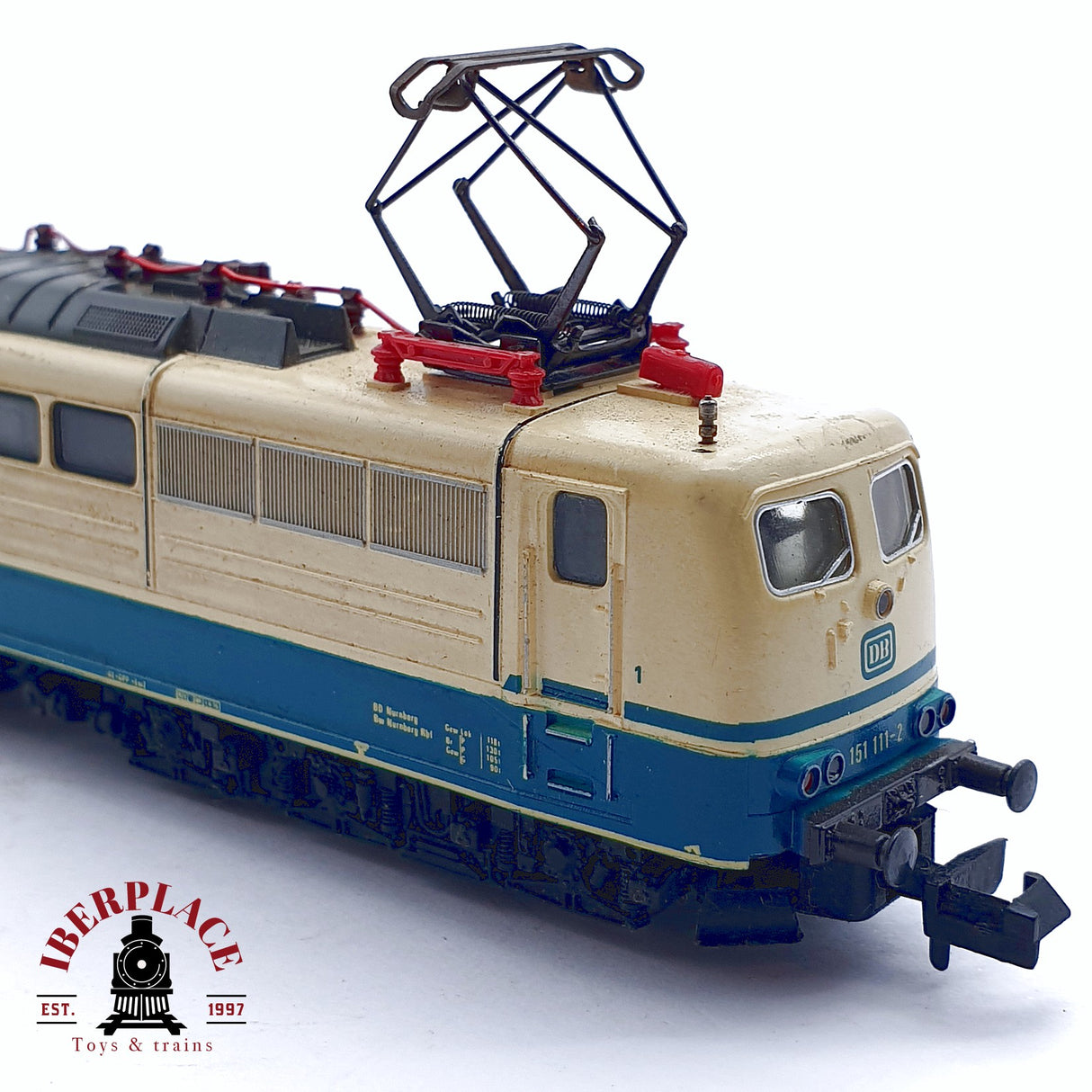 ♻️ 2da mano - Fleischmann 7380 Locomotora eléctrica DB 151 111-2 N escala 1:160