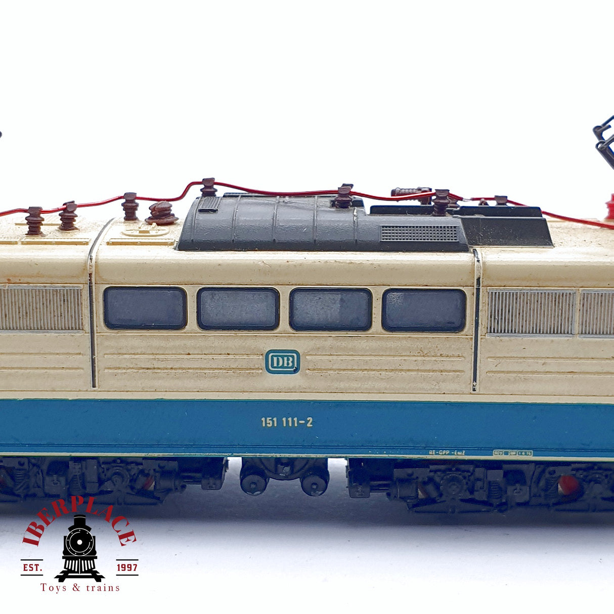 ♻️ 2da mano - Fleischmann 7380 Locomotora eléctrica DB 151 111-2 N escala 1:160