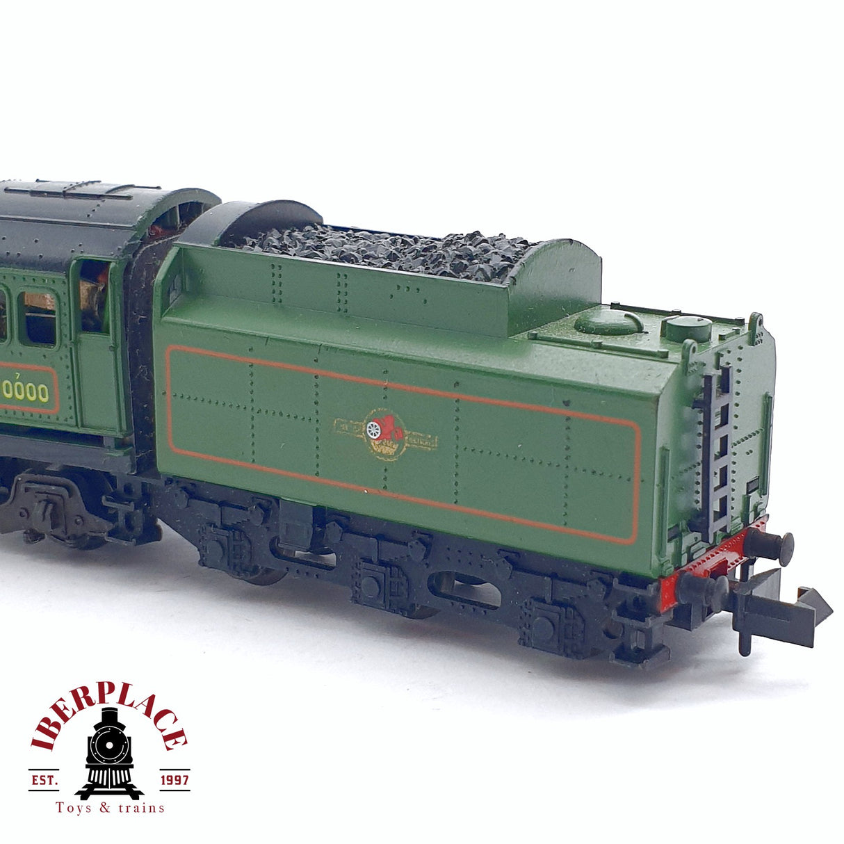 💡♻️ 2da mano - Minitrix Locomotora de vapor 70000 Britannia N escala 1:160