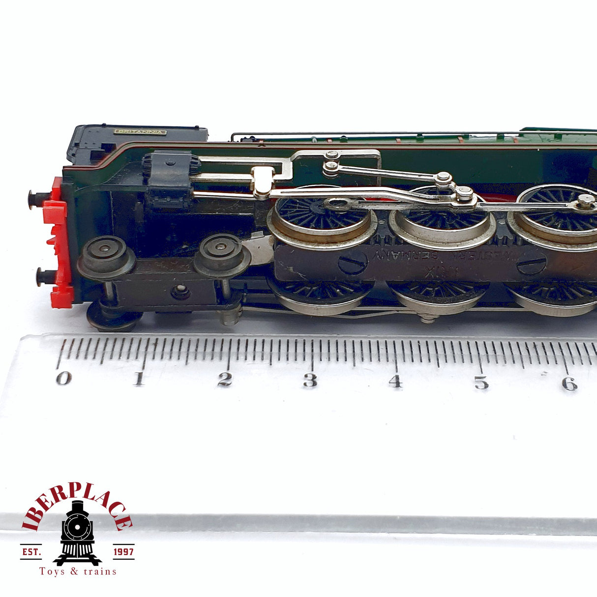 💡♻️ 2da mano - Minitrix Locomotora de vapor 70000 Britannia N escala 1:160