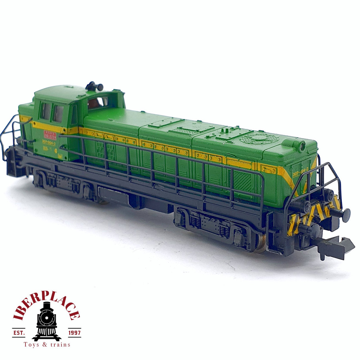 ♻️ 2da mano - Roco Locomotora diesel RENFE 307 004-2 N escala 1:160