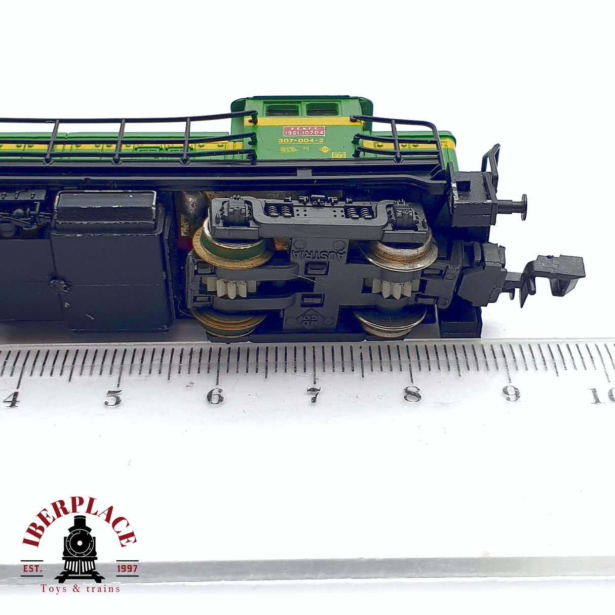 ♻️ 2da mano - Roco Locomotora diesel RENFE 307 004-2 N escala 1:160