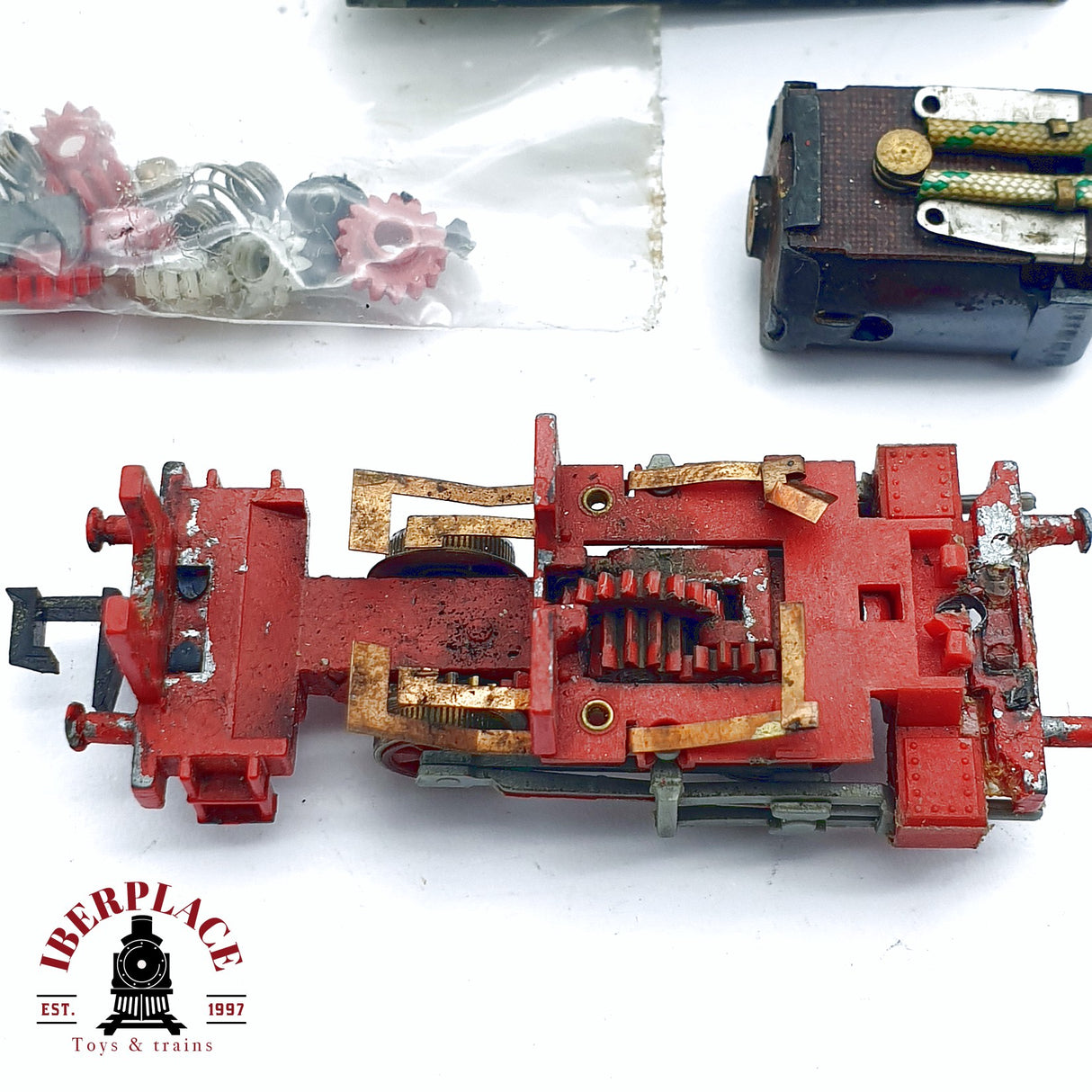 ♻️ 2da mano - IBERTREN Locomotora de vapor para piezas o repuestos N escala 1:160